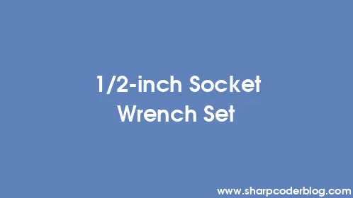 1/2-inch Socket Wrench Set - Thumbnail
