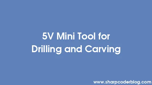 5V Mini Tool for Drilling and Carving - Thumbnail