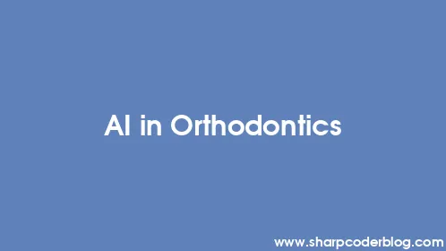 AI in Orthodontics - Thumbnail