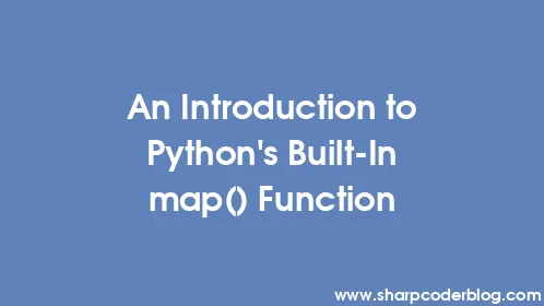 An Introduction to Python's Built-In map() Function - Thumbnail