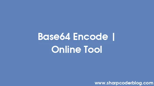 Base64 Encode | Online Tool - Thumbnail