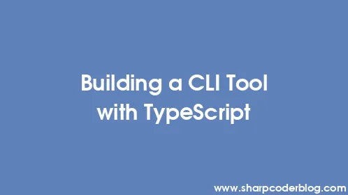 Building a CLI Tool with TypeScript - Thumbnail