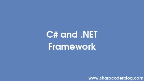 C# and .NET Framework - Thumbnail