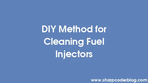 DIY Method for Cleaning Fuel Injectors - Thumbnail