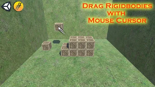 Unity How to Drag Rigidbody using the Mouse Cursor - Thumbnail