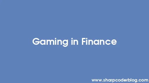 Gaming in Finance - Thumbnail
