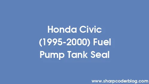 Honda Civic (1995-2000) Fuel Pump Tank Seal - Thumbnail