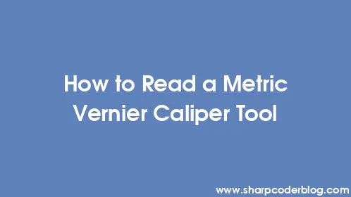 How to Read a Metric Vernier Caliper Tool - Thumbnail