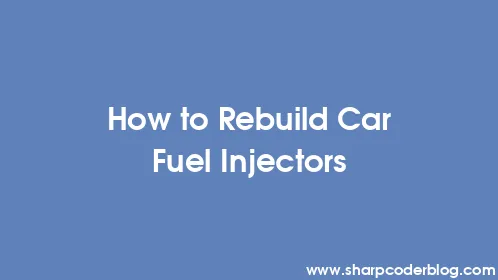 How to Rebuild Car Fuel Injectors - Thumbnail