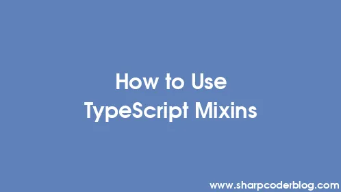 How to Use TypeScript Mixins - Thumbnail