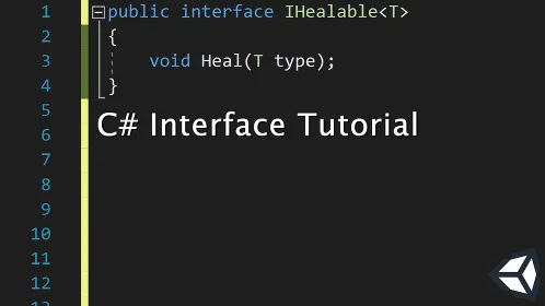 Unity C# Interface Beginner's Guide - Thumbnail