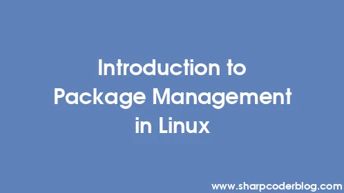 Introduction to Package Management in Linux - Thumbnail