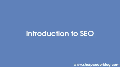 Introduction to SEO - Thumbnail