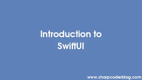 Introduction to SwiftUI - Thumbnail