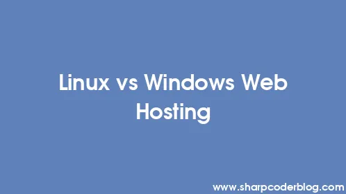 Linux vs Windows Web Hosting - Thumbnail