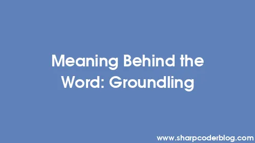 Meaning Behind the Word: Groundling - Thumbnail