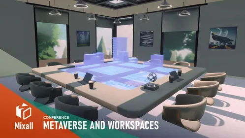 Metaverse and Workspaces - Conference - Unity Asset Store Package Review - Thumbnail
