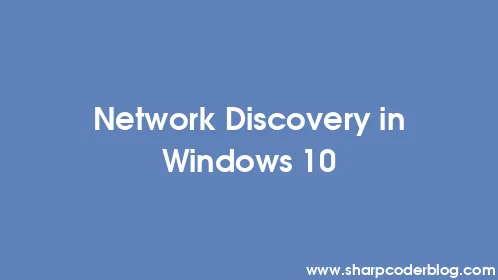 Network Discovery in Windows 10 - Thumbnail