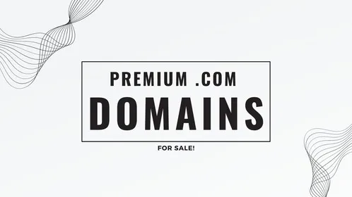 Premium COM Domains For Sale - Thumbnail