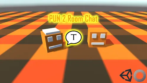 Unity Adding Multiplayer Chat to the PUN 2 Rooms - Thumbnail