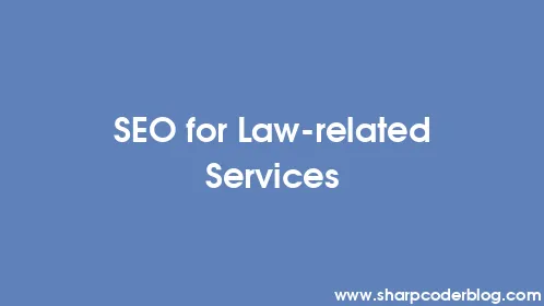 SEO for Law-related Services - Thumbnail