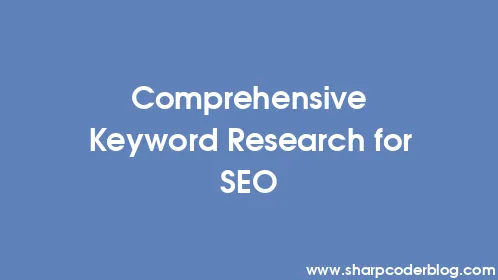 Comprehensive Keyword Research for SEO - Thumbnail