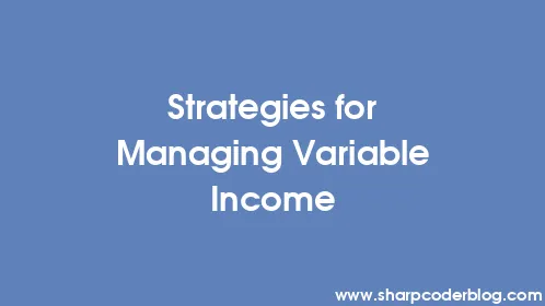 Strategies for Managing Variable Income - Thumbnail
