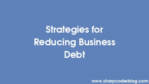 Strategies for Reducing Business Debt - Thumbnail