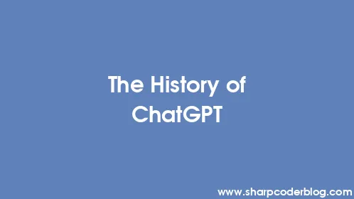 The History of ChatGPT - Thumbnail