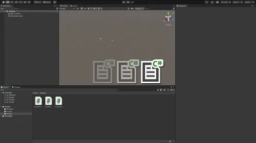 How to Create a New C# Script in Unity - Thumbnail