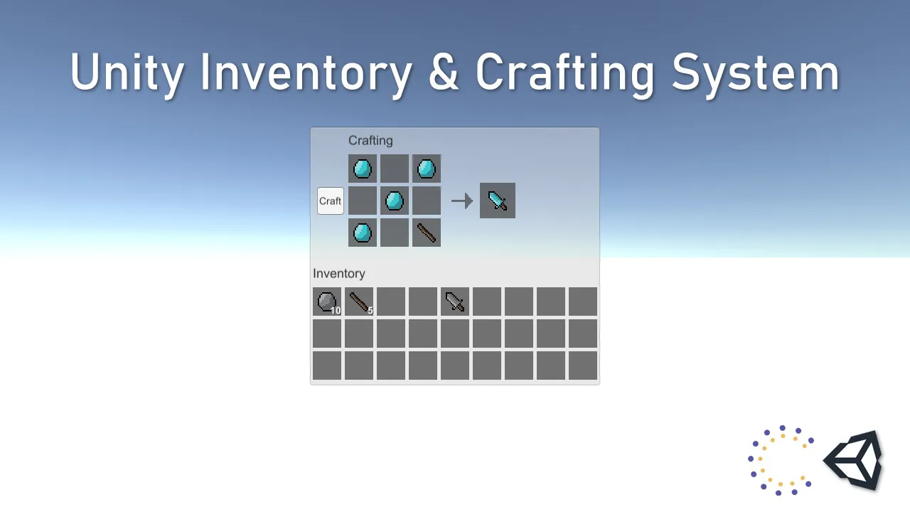 Making Inventory and Item Crafting System in Unity | Sharp Coder Blog