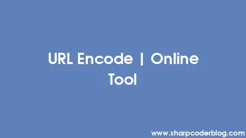 URL Encode | Online Tool - Thumbnail