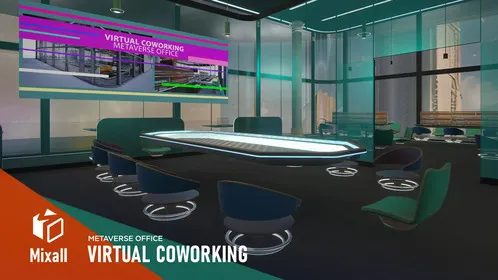 Virtual Coworking - Metaverse Office - Unity Asset Store Package Review - Thumbnail
