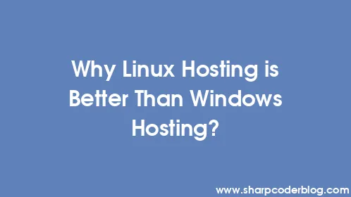 Why Linux Hosting is Better Than Windows Hosting? - Thumbnail