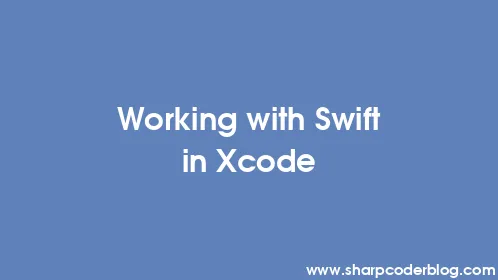 Working with Swift in Xcode - Thumbnail