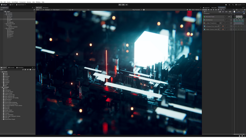 Unity 6 Editor Interface