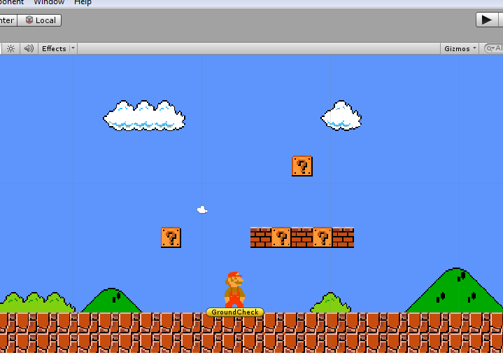 Making Super Mario Game in Unity.